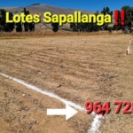 Venta de lotes - Sapallanga