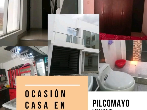 vende casa en Pilcomayo