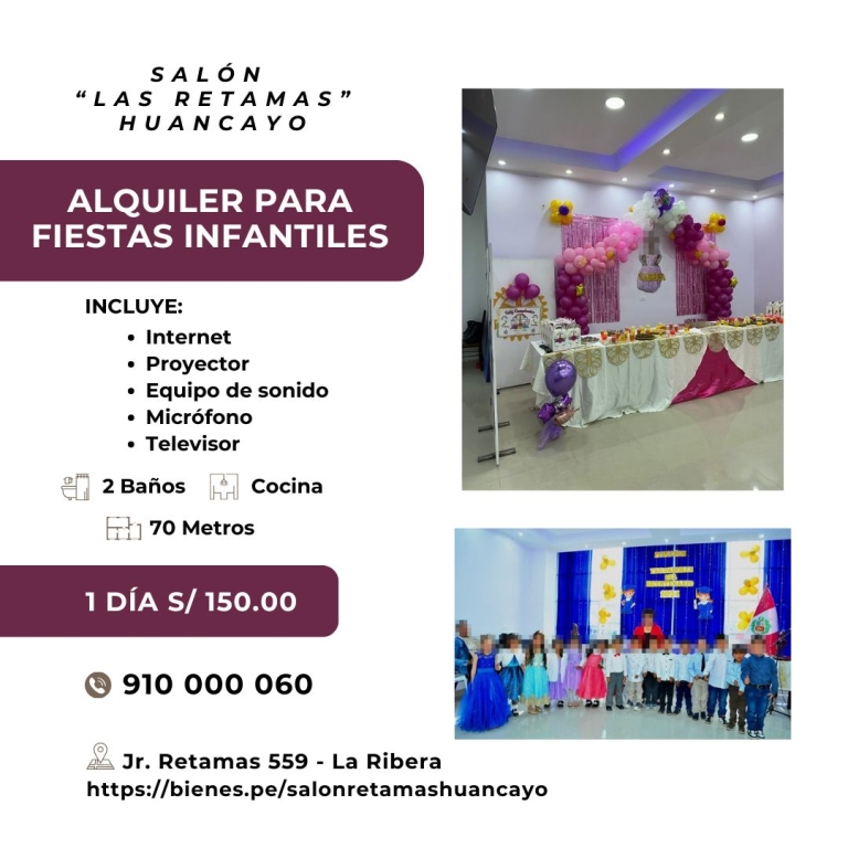 baner de eventos huancayo