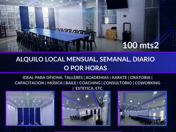 local de usos multiples en Huancayo